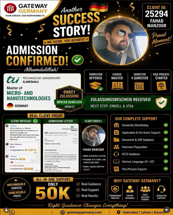 Admission Success 1